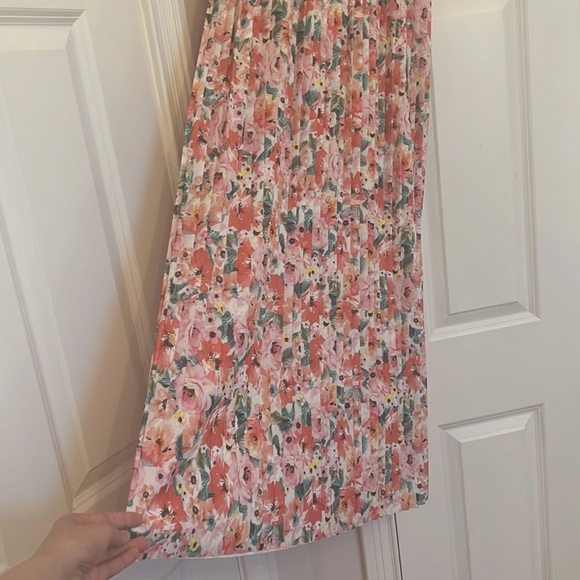 Floral maxi crinkle skirt - Picture 6 of 7